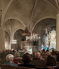 Diamant föreläser i Kyrkan